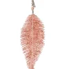 6x épingle avec plume rose or